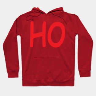 Red Ho Christmas Sweater Hoodie